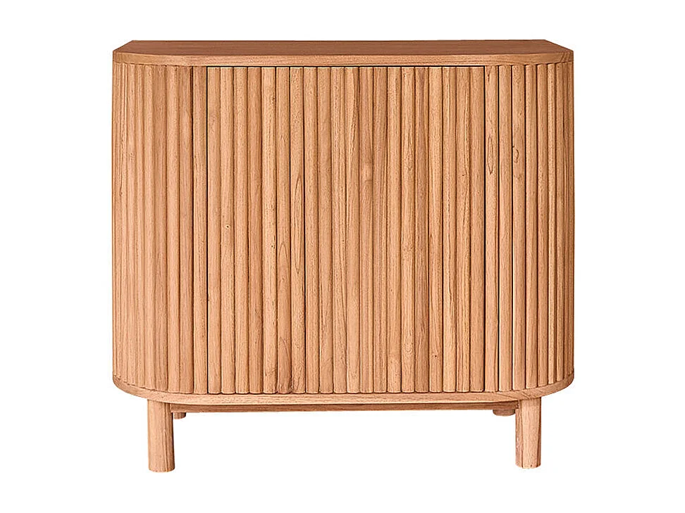 Mueble de baño bajo lavabo de madera teca maciza de 90 cm