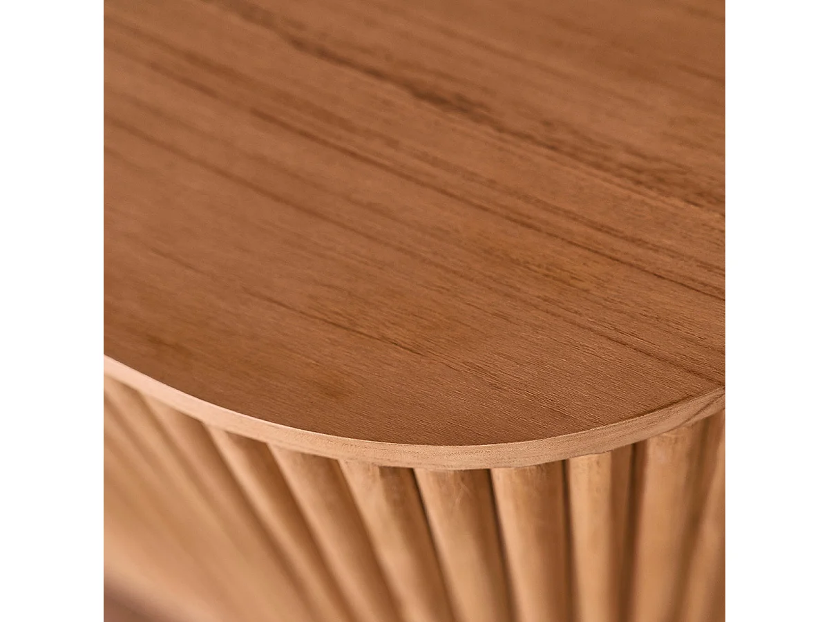 Mueble de baño bajo lavabo de madera teca maciza de 90 cm