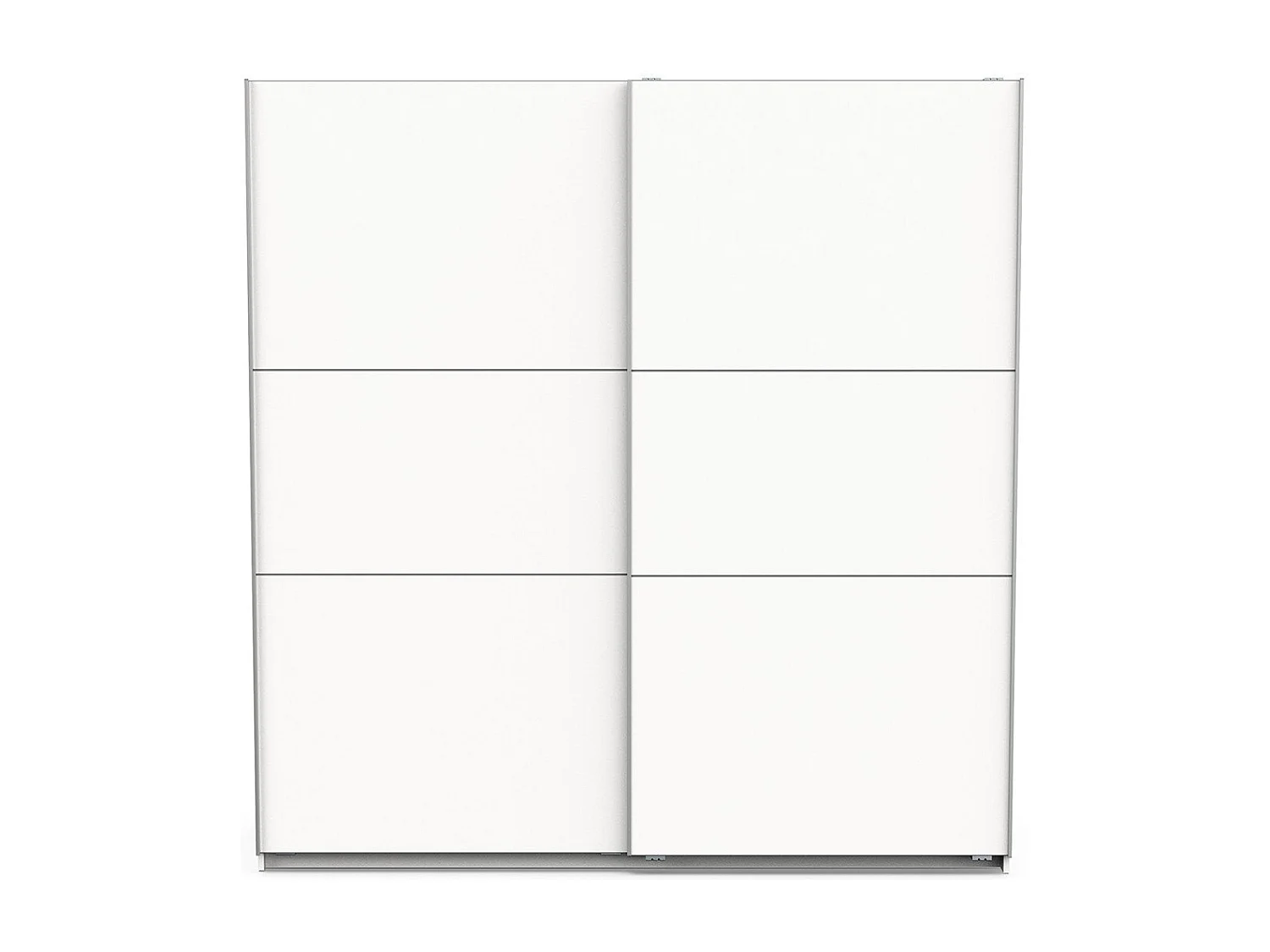 Kleiderschrank mit 2 Schiebetüren Ghost - L194,5 cm