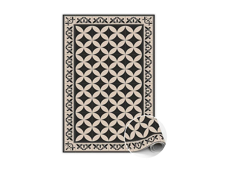 Vinylteppich für spanische Heimfliesen – 80 cm x 120 cm