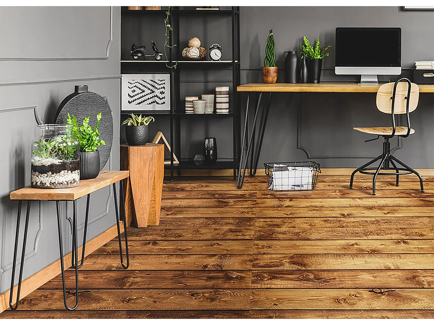 Vertikale Streifen aus Vinylteppich für den Innenbereich – 120 cm x 180 cm