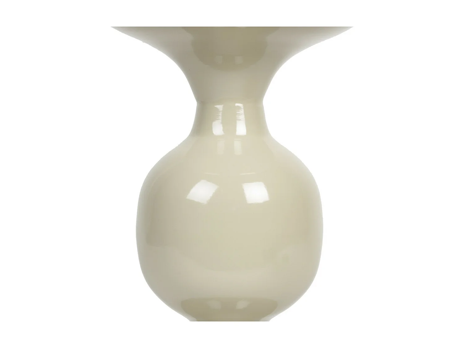 Lars - Table d'appoint ronde en métal ø31cm - Beige