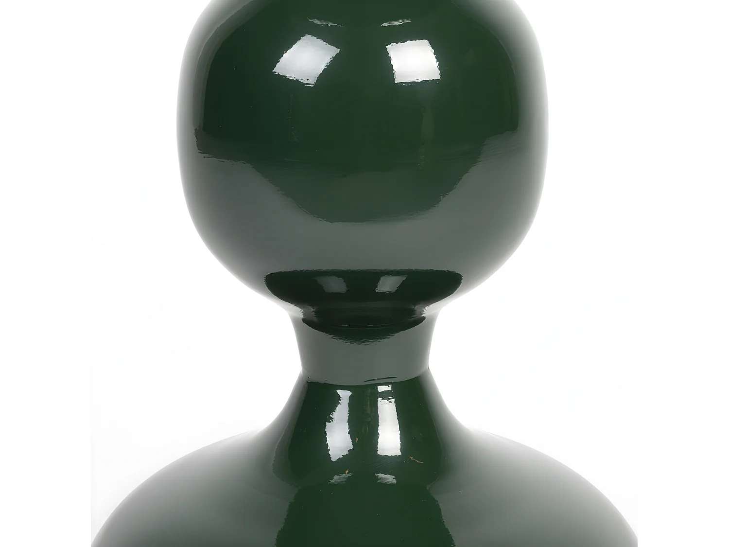 Lars - Table d'appoint ronde en métal ø31cm - Vert