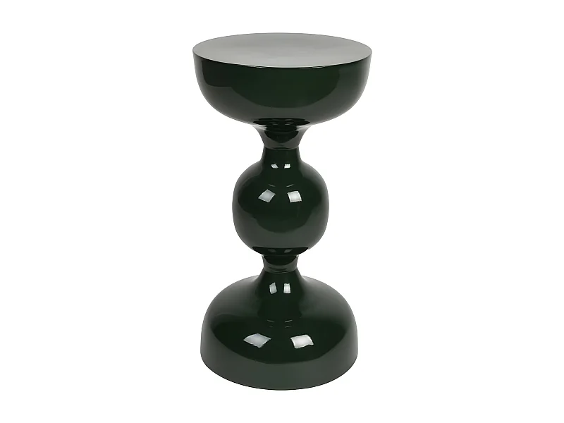 Lars - Table d'appoint ronde en métal ø31cm - Vert