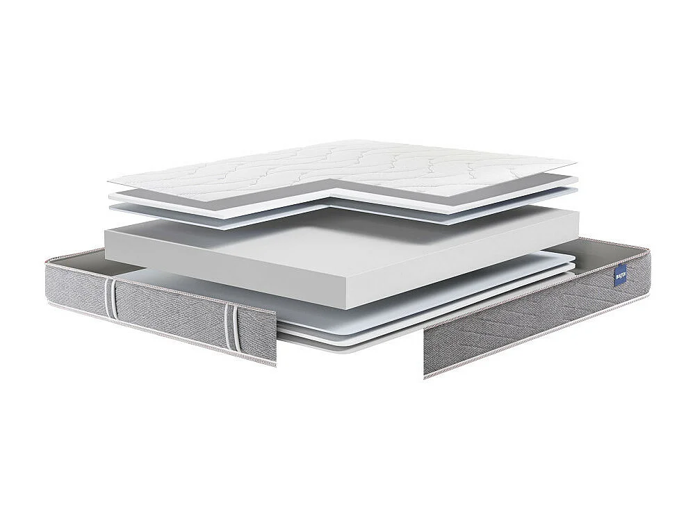 Integral 3 - Matelas en mousse, accueil ferme - 160x200 cm