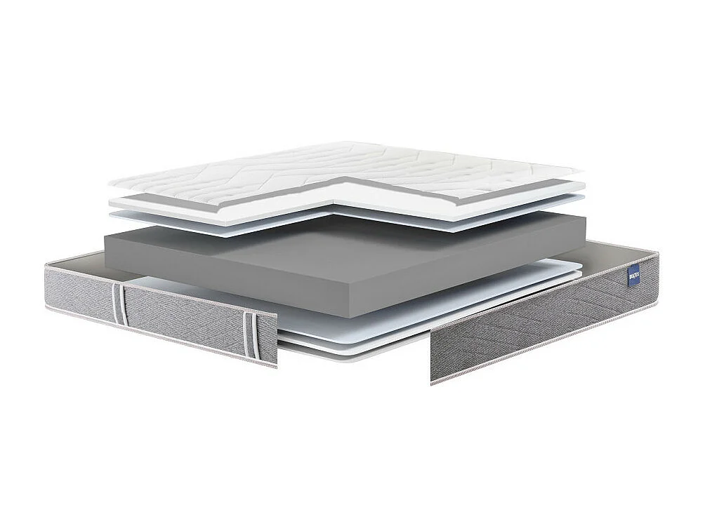 Graduel 3 - Matelas en mousse, accueil moelleux - 160x200 cm