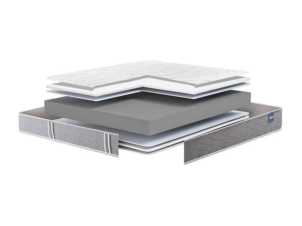 Graduel 3 - Matelas en mousse, accueil moelleux - 140x190 cm