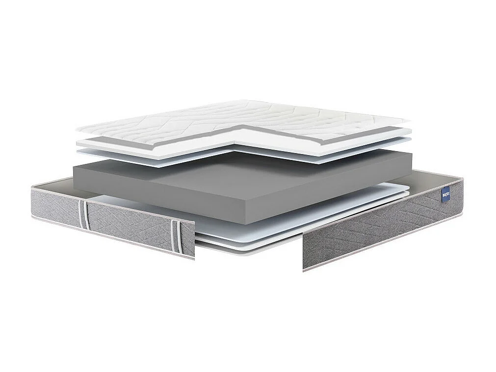 Graduel 3 - Matelas en mousse, accueil moelleux - 180x200 cm