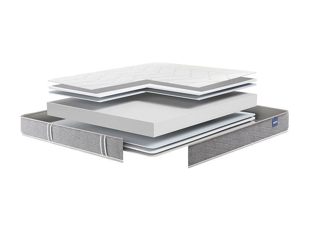 Integral 3 - Matelas en mousse, accueil ferme - 140x190 cm