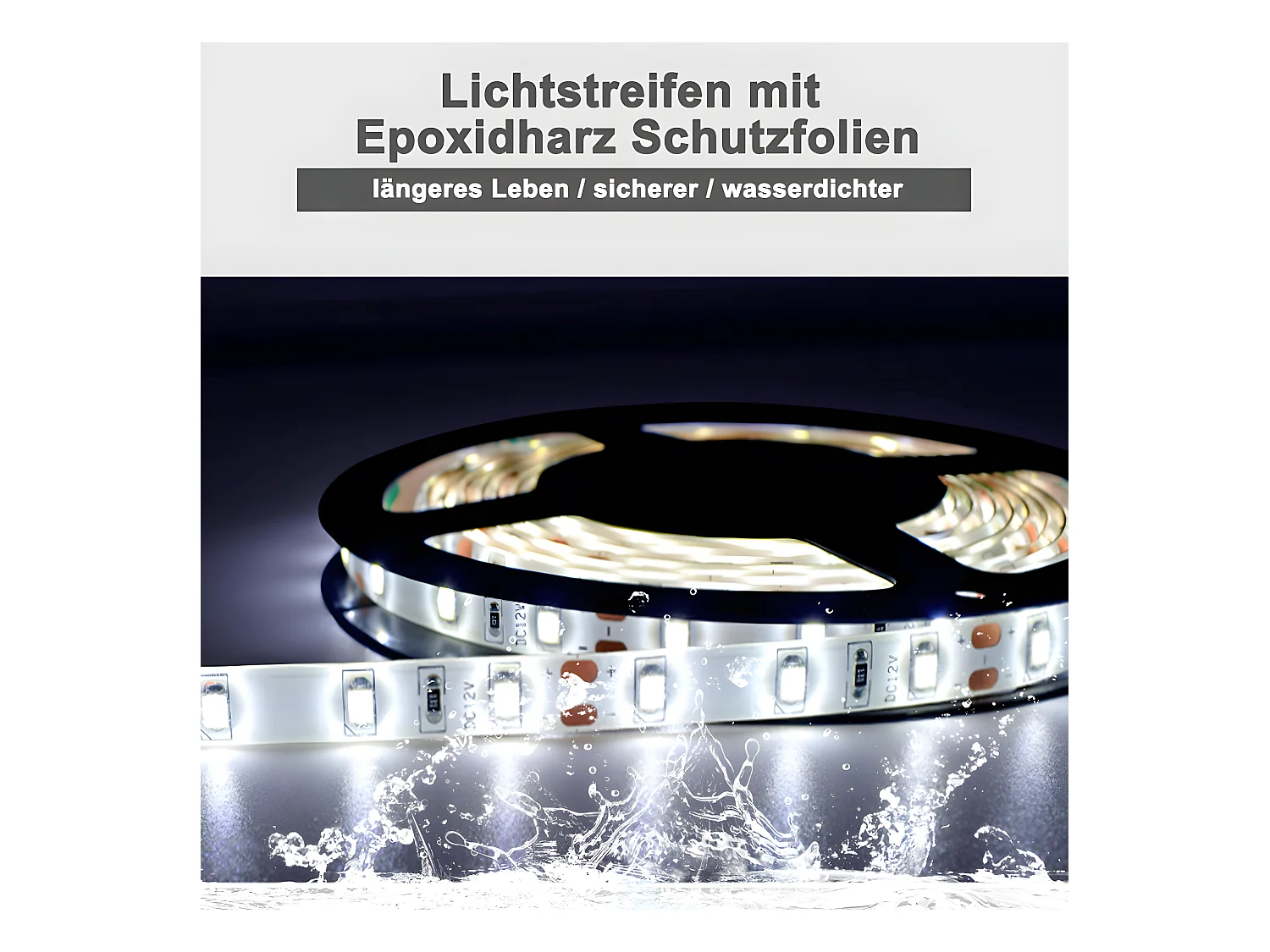 AICA Badspiegel mit LED-Beleuchtung 160x80cm Wandschalter Beschlagfrei Kaltweiß - PALMAR