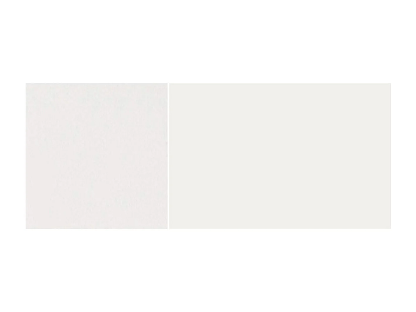 KÜCHENLEERBLOCK Brerra Cdb verkehrsweiß lackiert / weiß matt 13-teilig