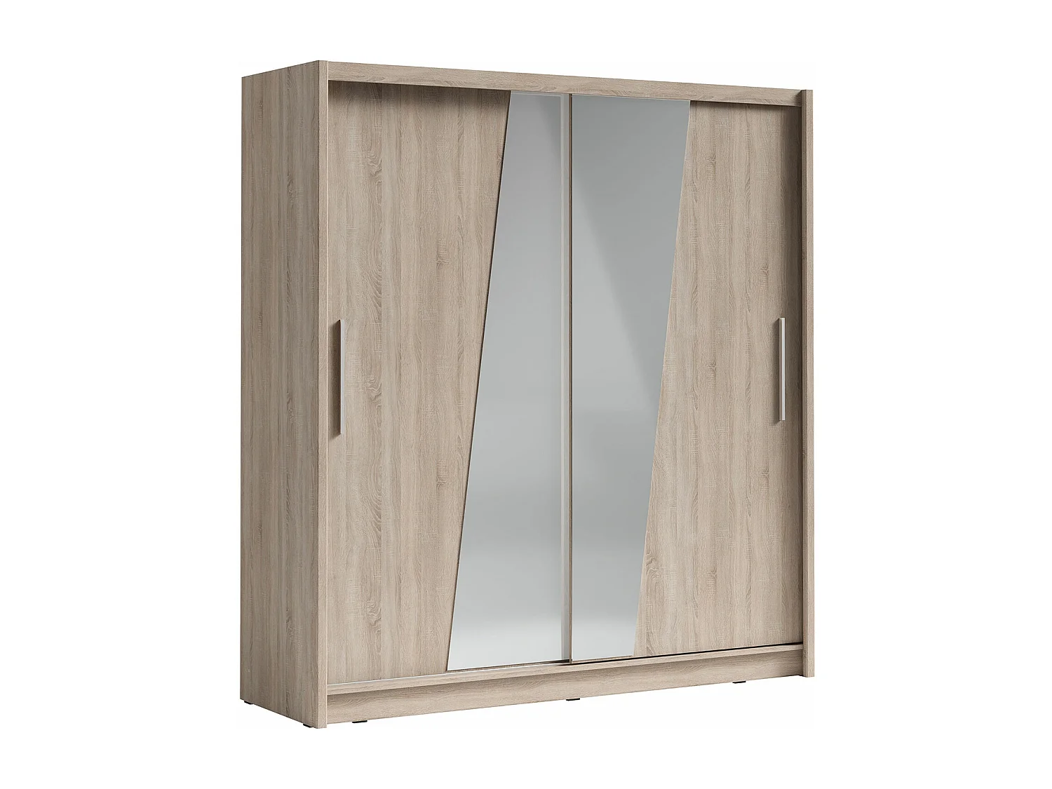 SCHIEBETÜRENSCHRANK Bergamo sonoma eiche 205 cm / 62,5 cm / 215 cm