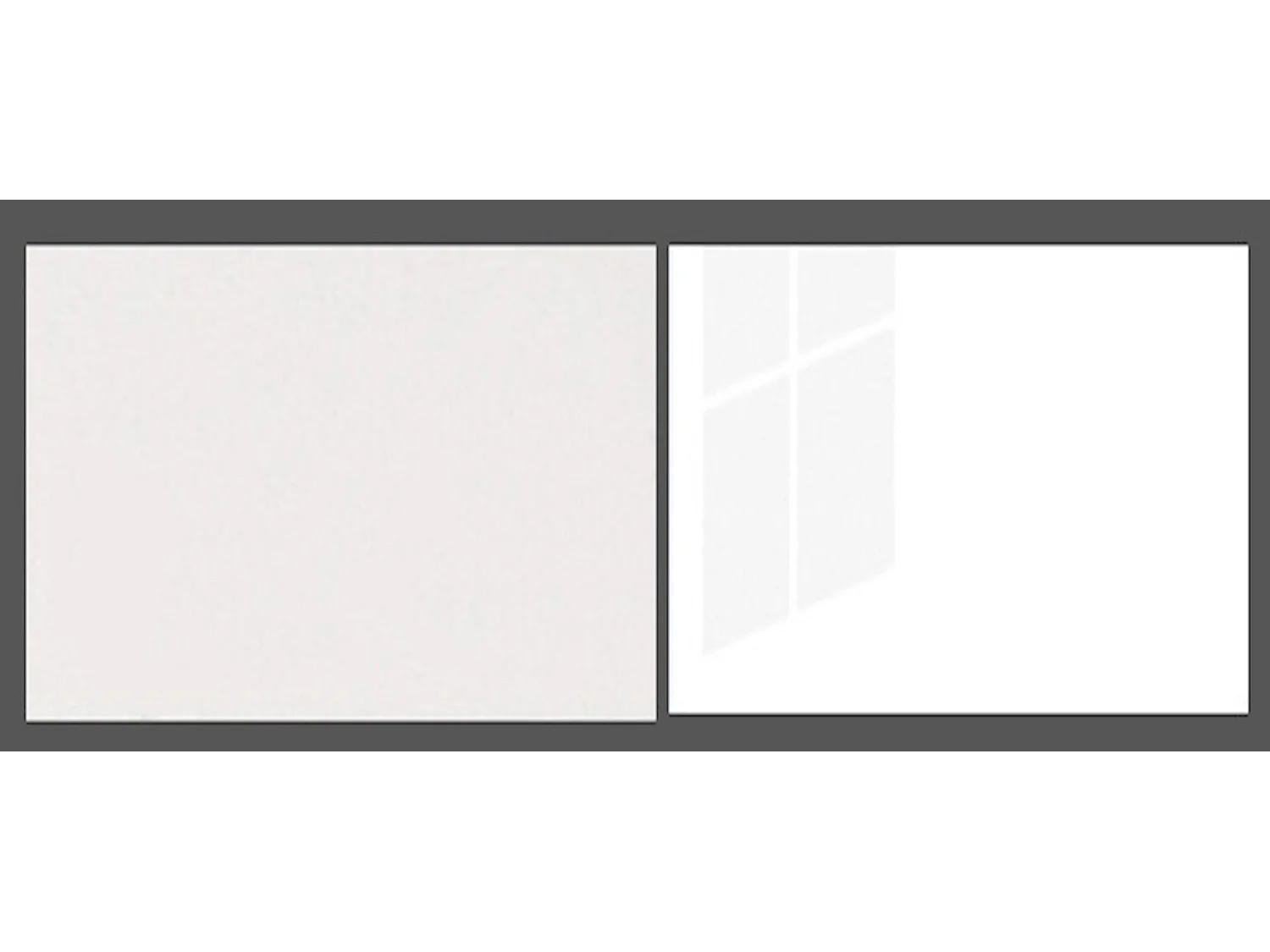 WINKELKÜCHE Platinium weiß matt / weiß hochglanz / schwarz hochglanz 13-teilig