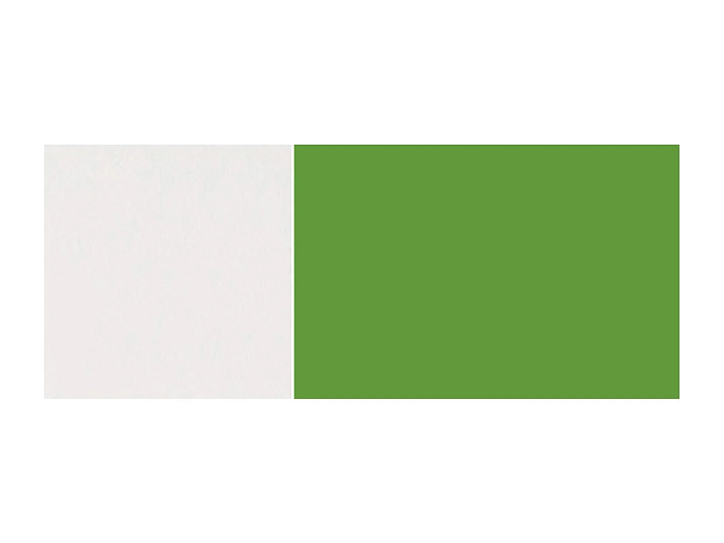 KÜCHENLEERBLOCK Brerra Cdb gelbgrün lackiert / weiß matt 13-teilig