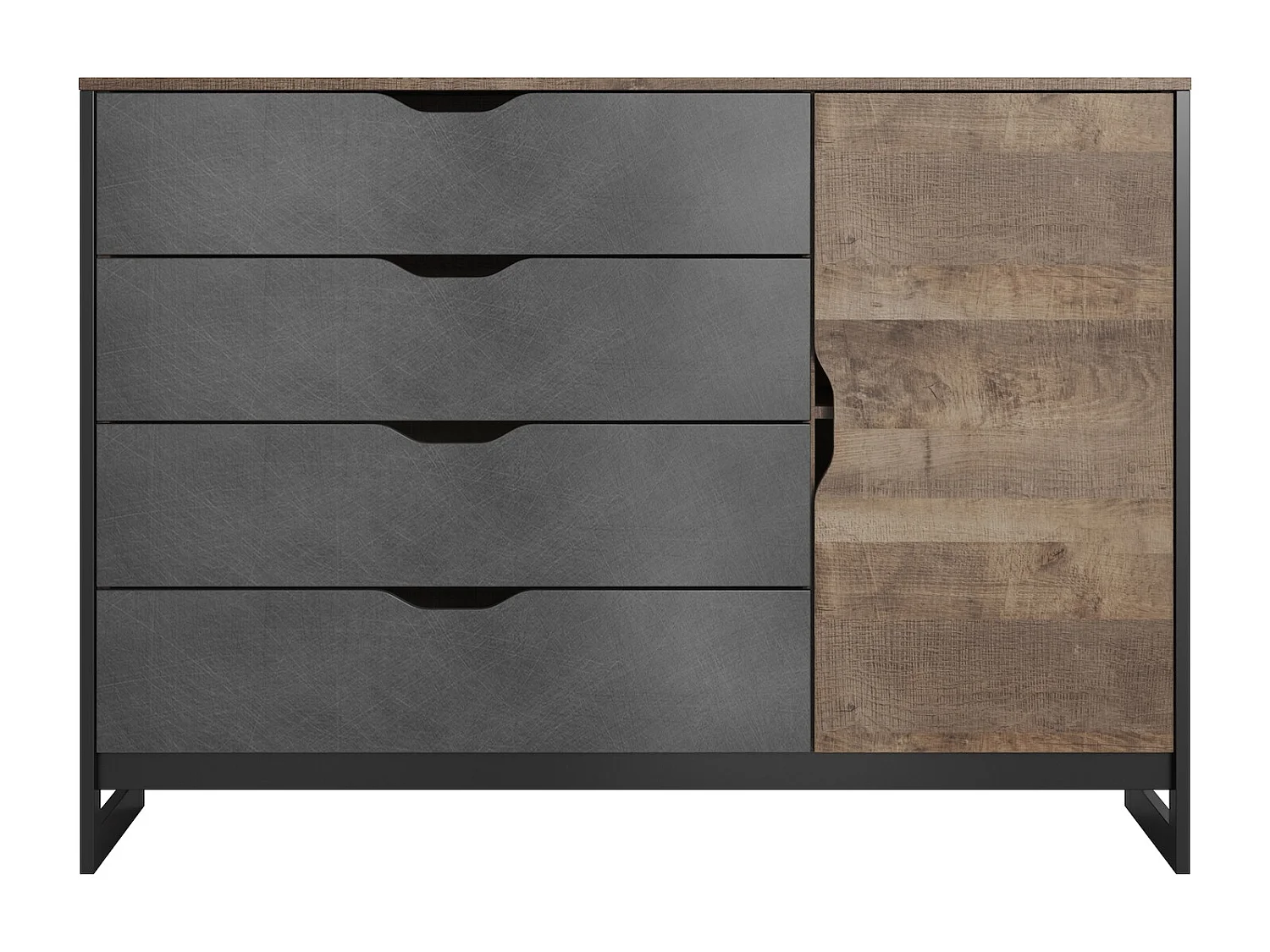 SIDEBOARD Arden Sand Grange Eiche - matera 138 cm / 39 cm / 99 cm