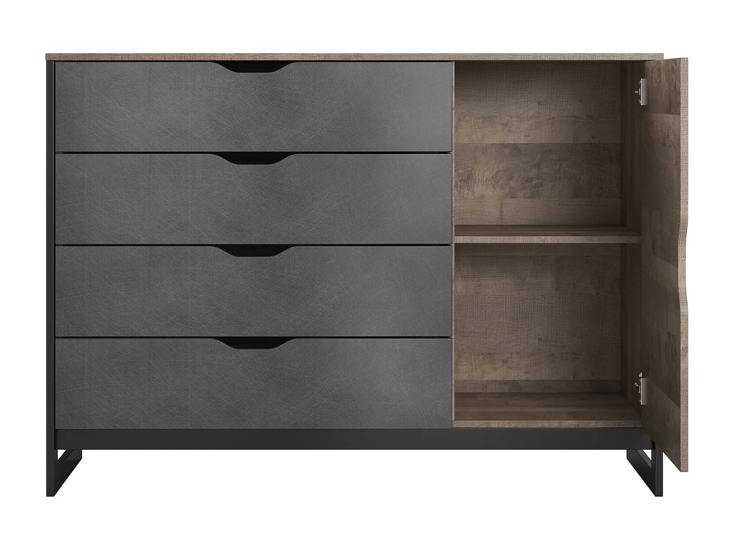SIDEBOARD Arden Sand Grange Eiche - matera 138 cm / 39 cm / 99 cm