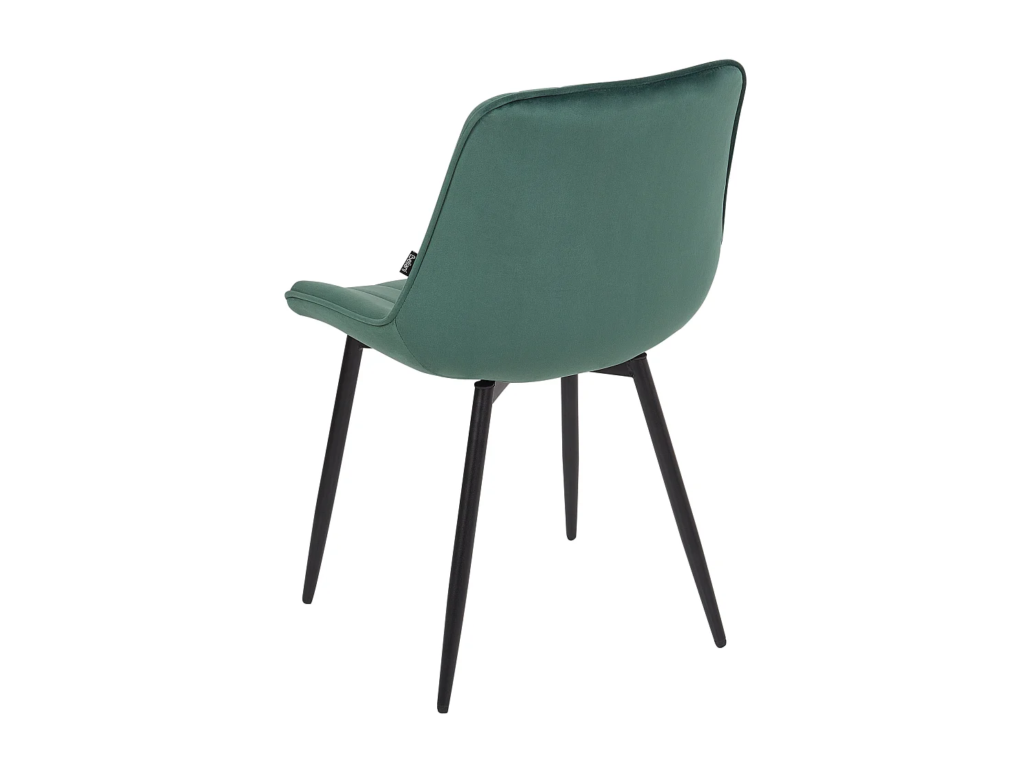 Lot de 2 chaises de salle à manger DUBROVNIK Velours Vert émeraude