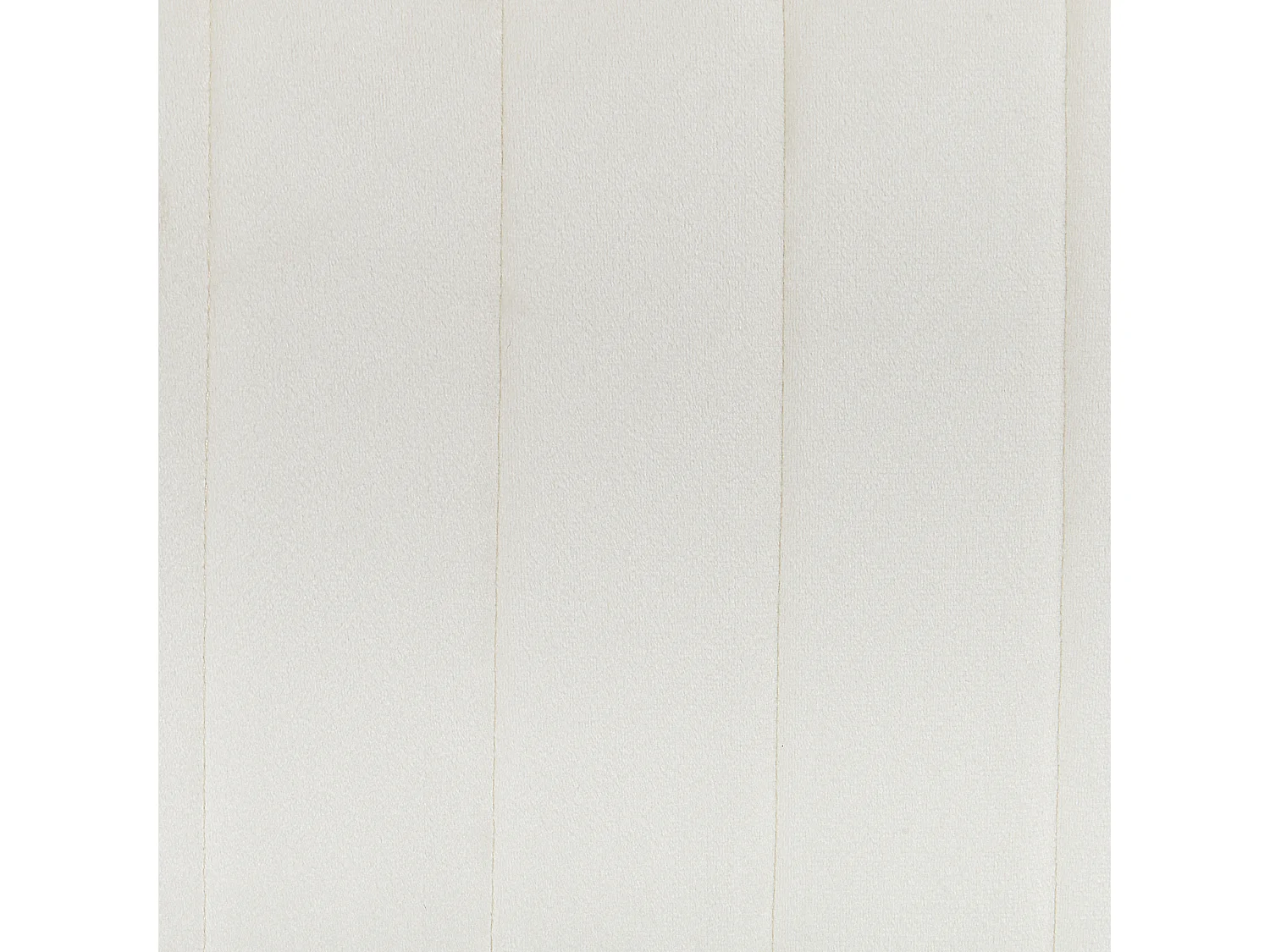 Lot de 4 chaises de salle à manger KALISPELL Velours Blanc cassé