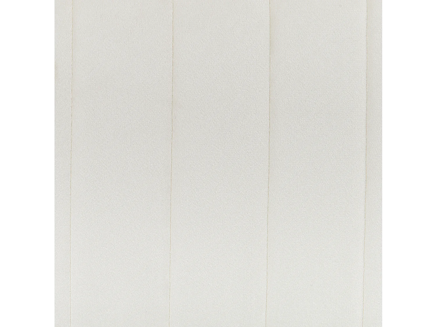 Conjunto de 4 cadeiras de jantar KALISPELL Veludo Branco creme