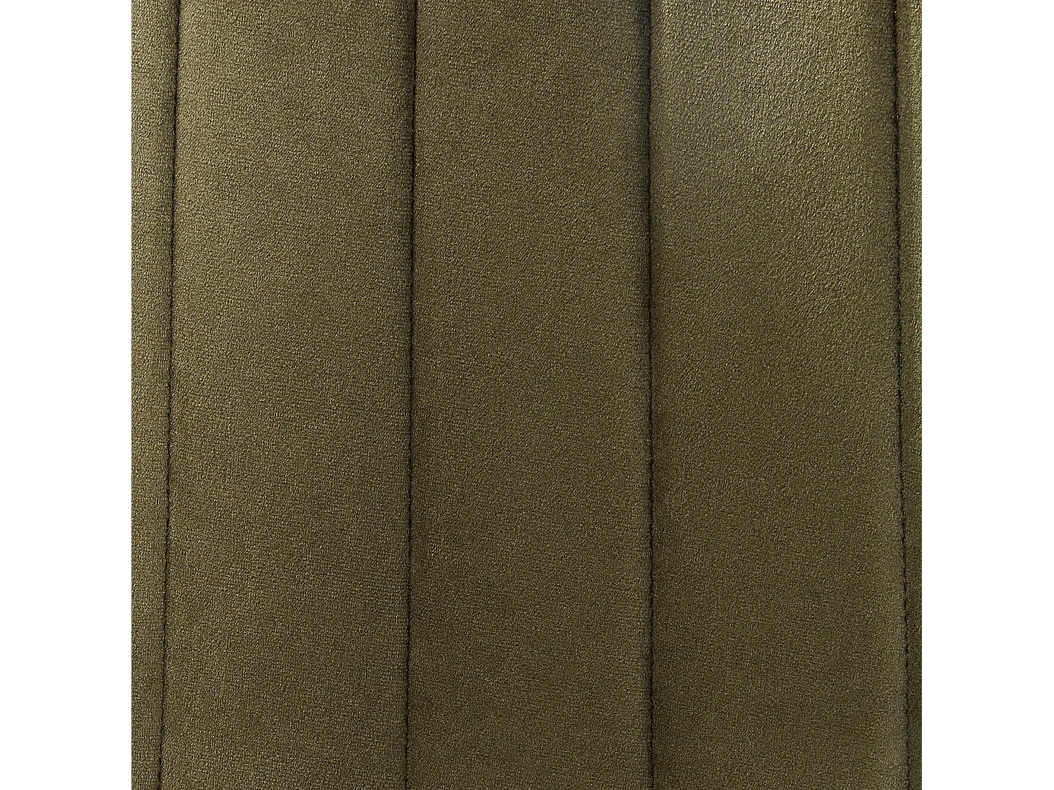 Lot de 4 chaises de salle à manger KALISPELL Velours Vert olive