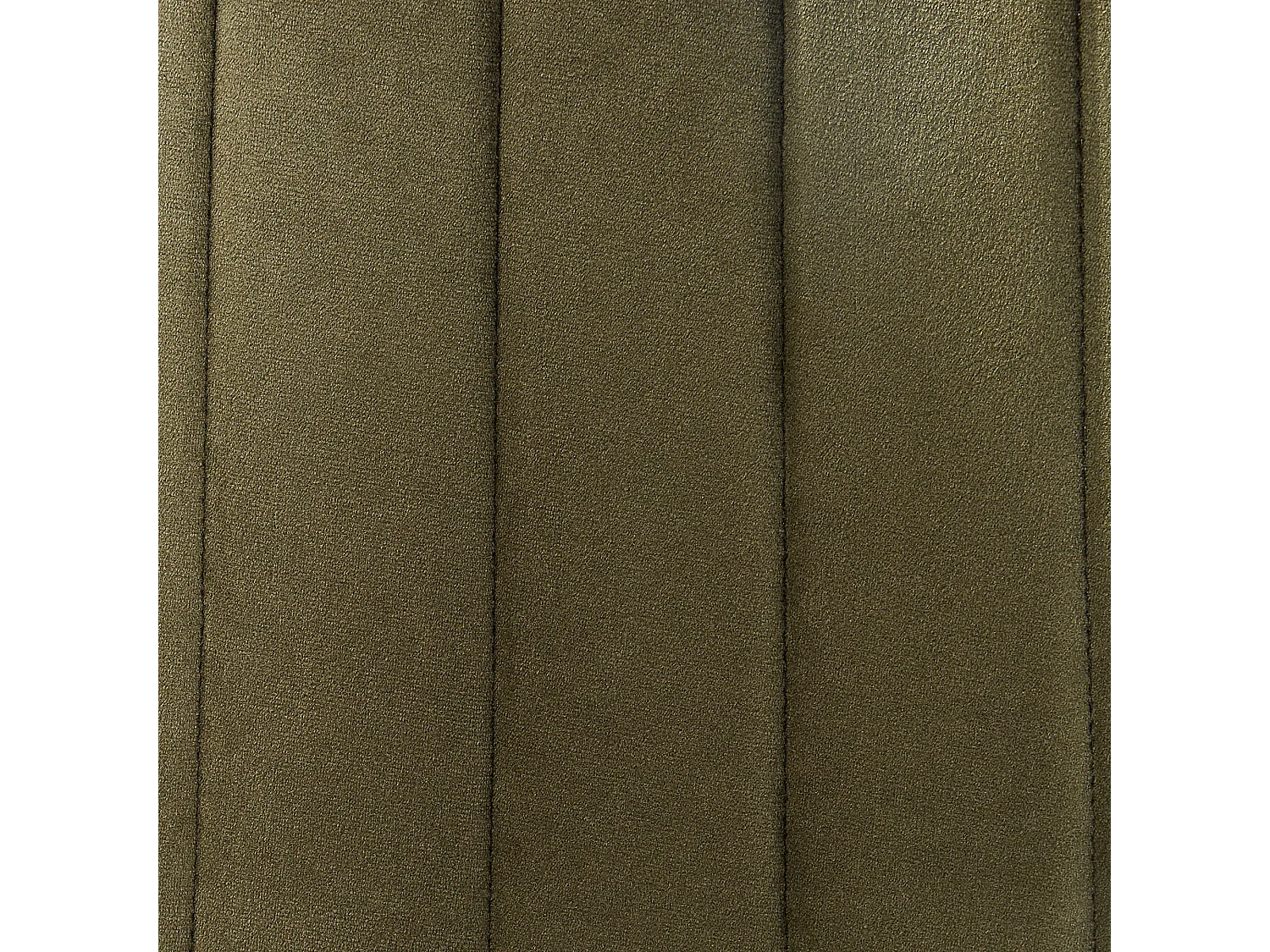 Lot de 4 chaises de salle à manger KALISPELL Velours Vert olive