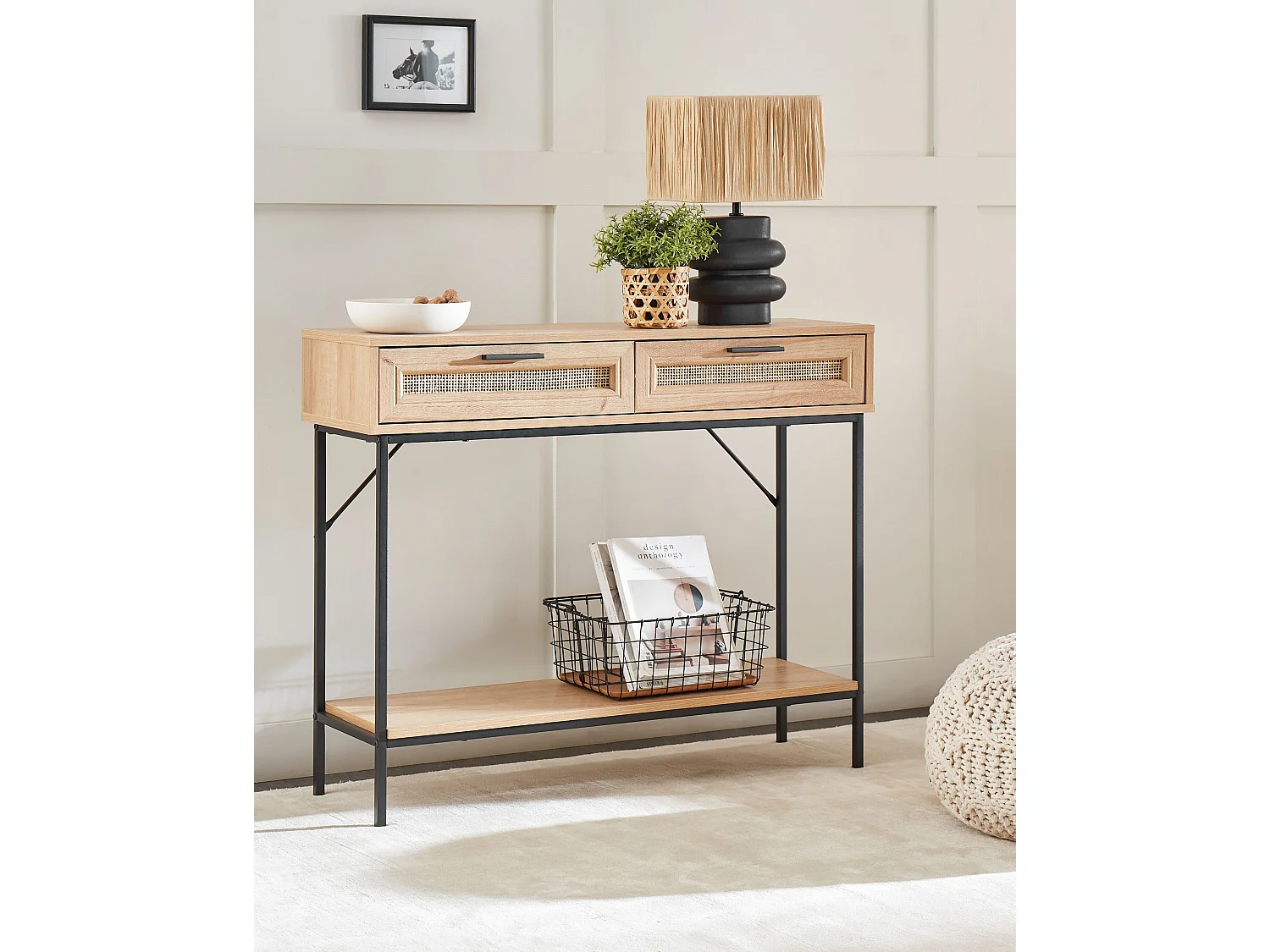 Console PASCO Marron clair