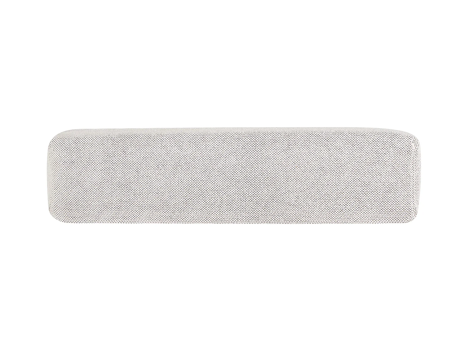 Chaise longue NIORT Tissu Blanc cassé