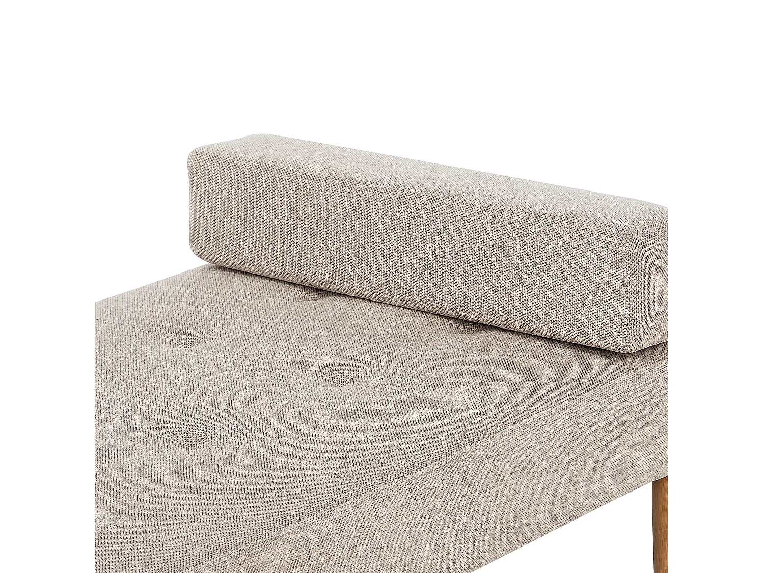 Chaise longue NIORT Stof Beige