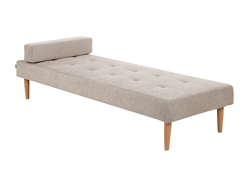 Chaiselongue NIORT Stoff Beige