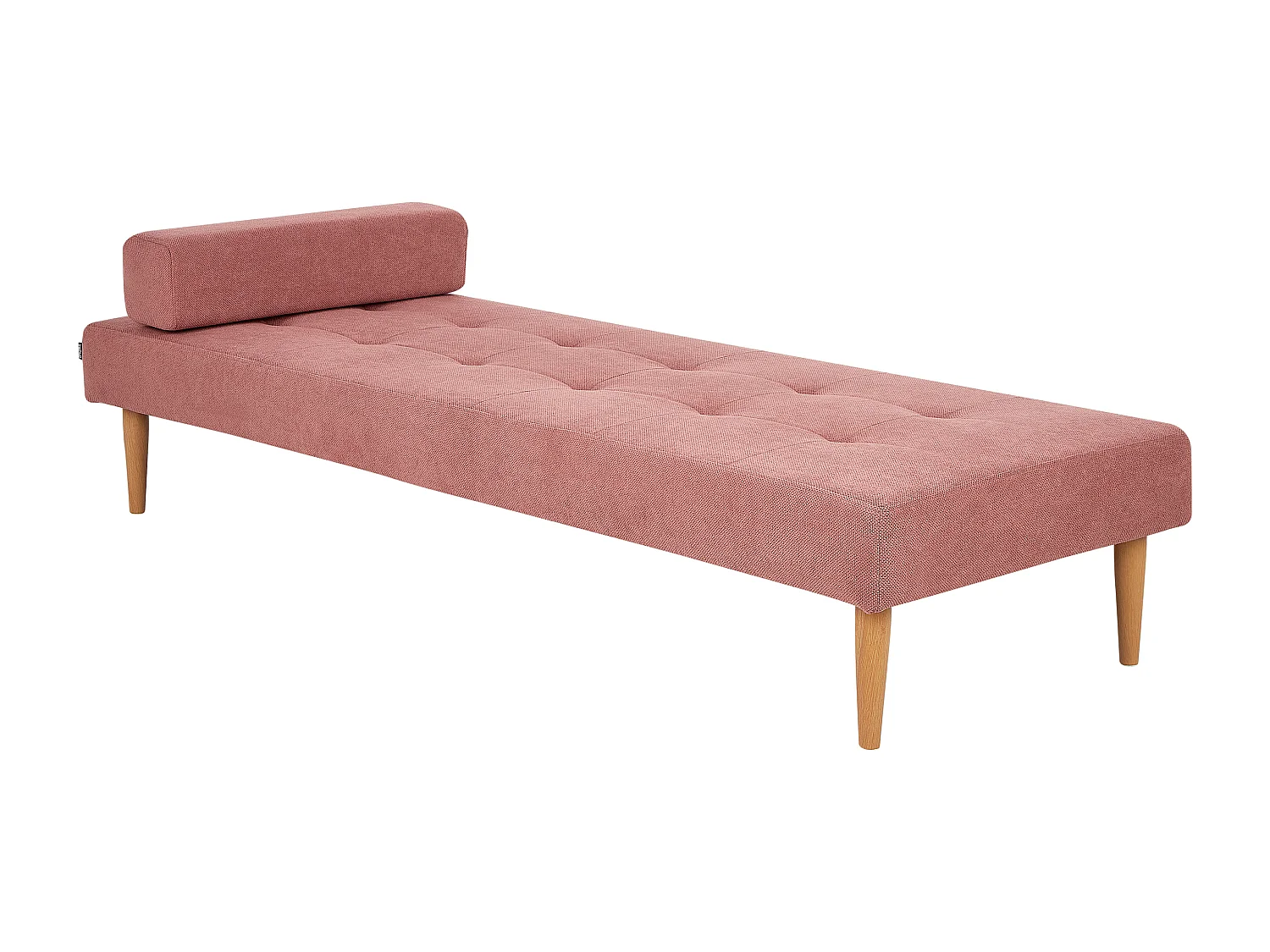Chaiselongue NIORT Stoff Rosa