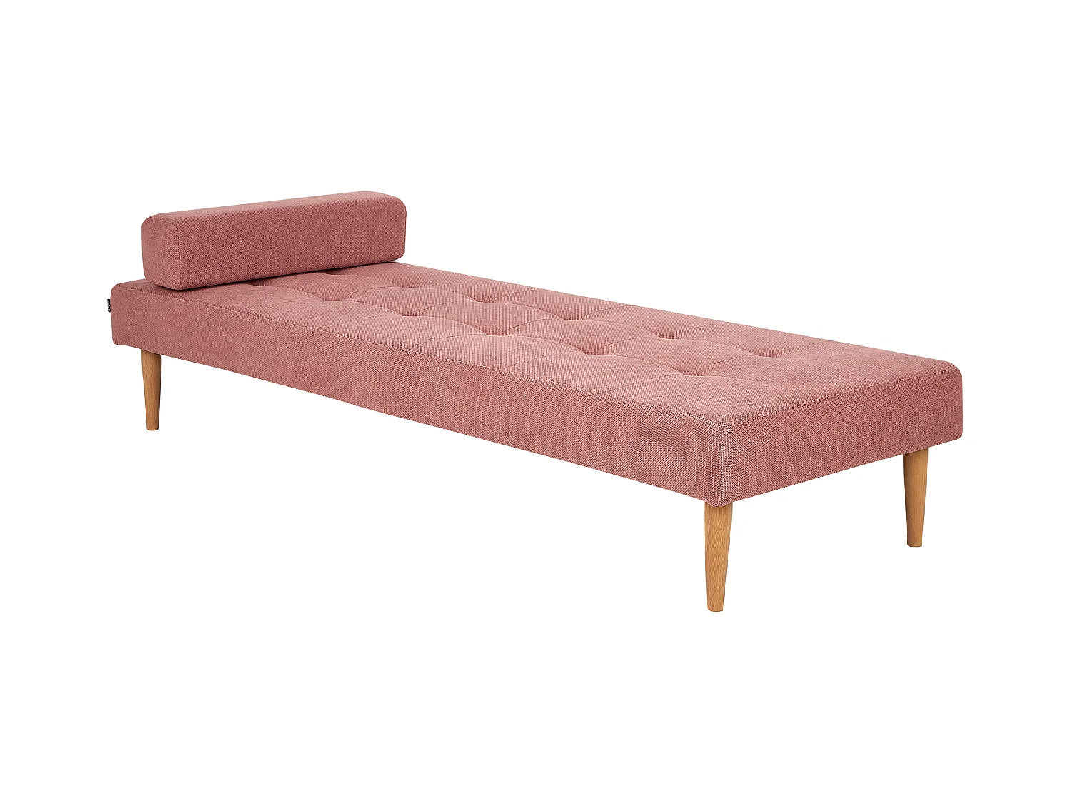 Chaise longue NIORT Tissu Rose