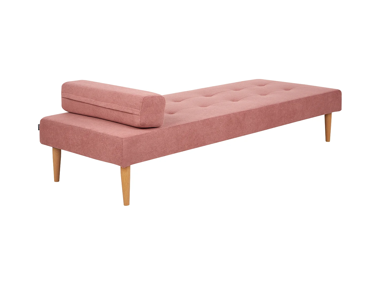 Chaise longue NIORT Tissu Rose