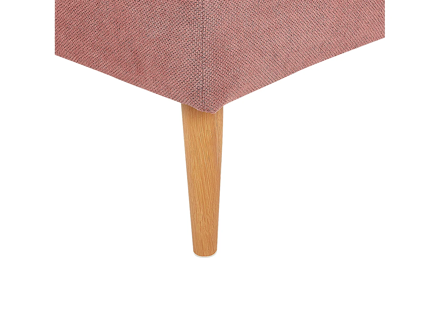 Chaiselongue NIORT Stoff Rosa