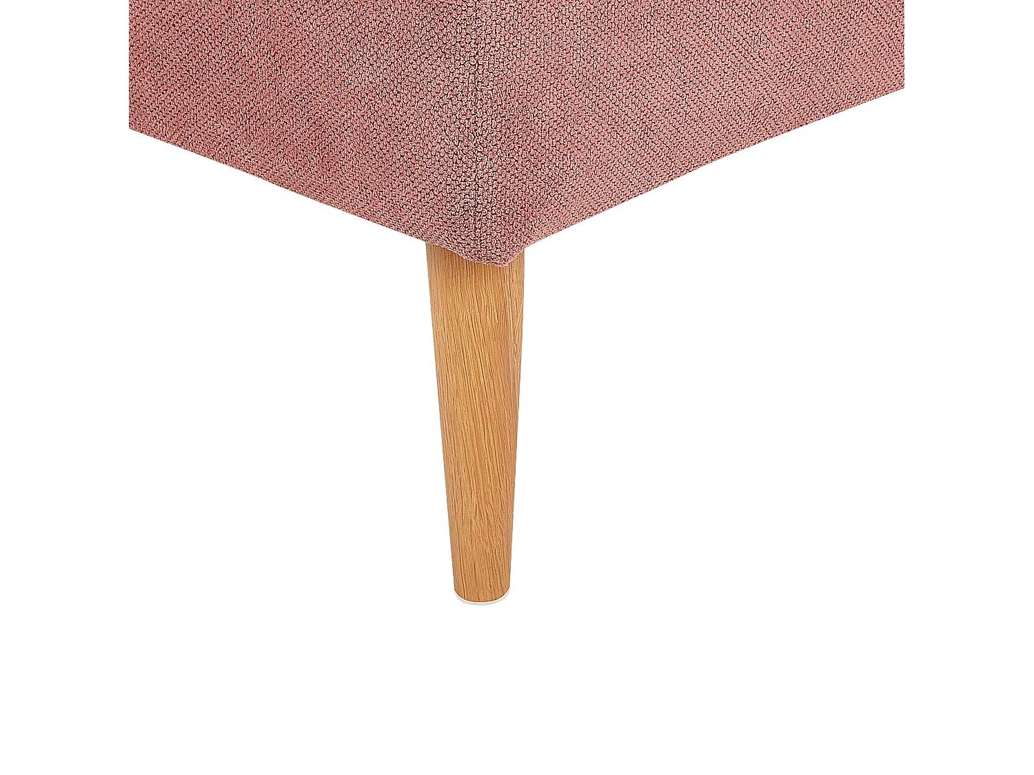 Chaise longue NIORT Tissu Rose