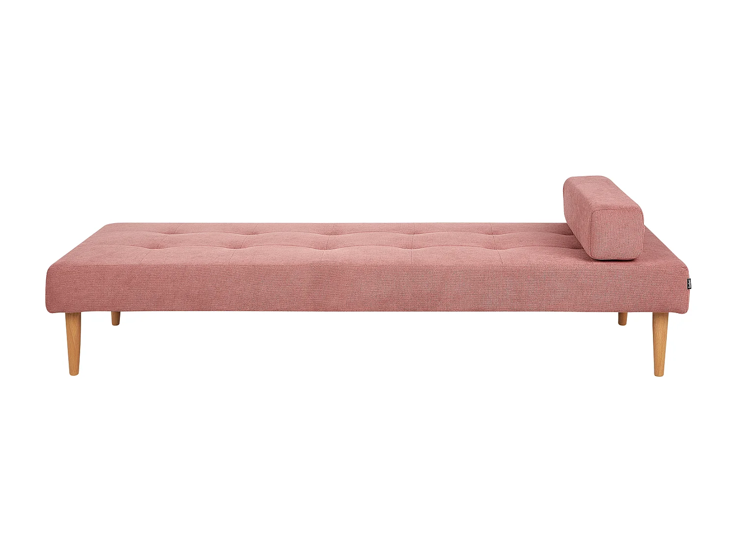 Chaise longue NIORT Tissu Rose