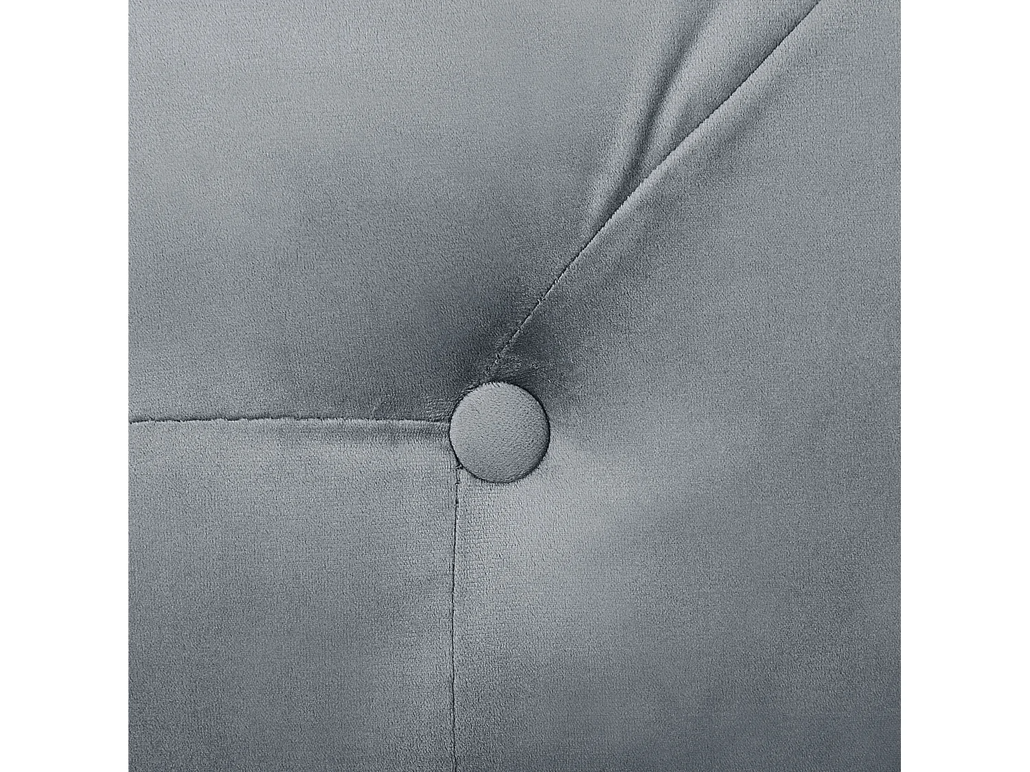 Chaise longue côté droite IVRY Velours Gris