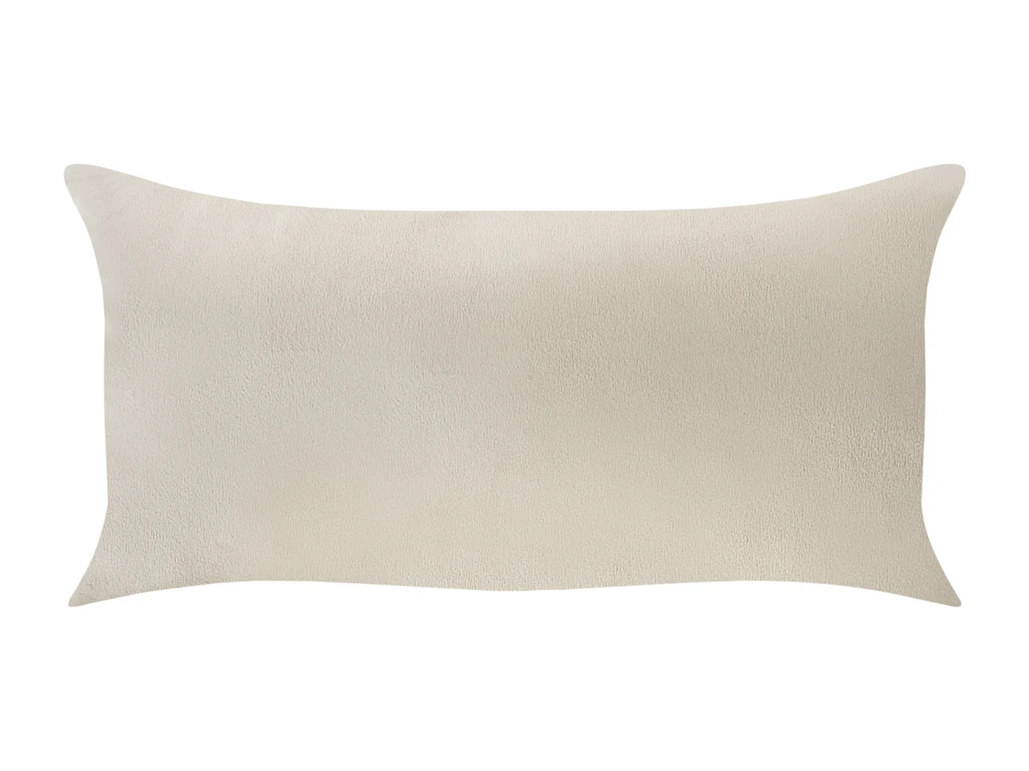 Chaiselongue Samtstoff beige links gesteppt mit Kissen hohe Lehne Retro Ivry