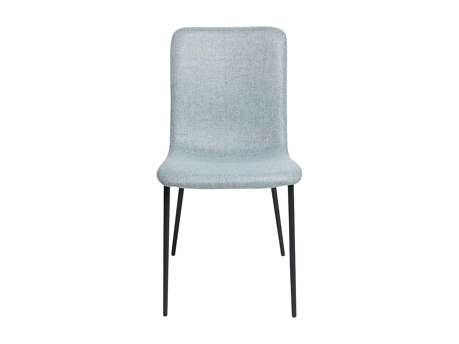 Lot de 4 chaises de salle à manger GLENDIVE Bleu clair