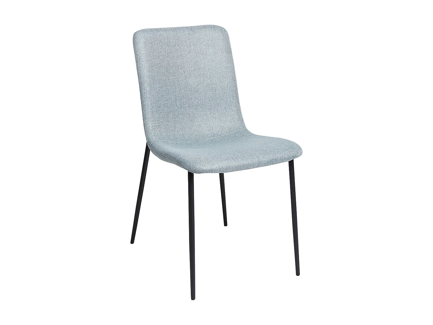Lot de 4 chaises de salle à manger GLENDIVE Bleu clair