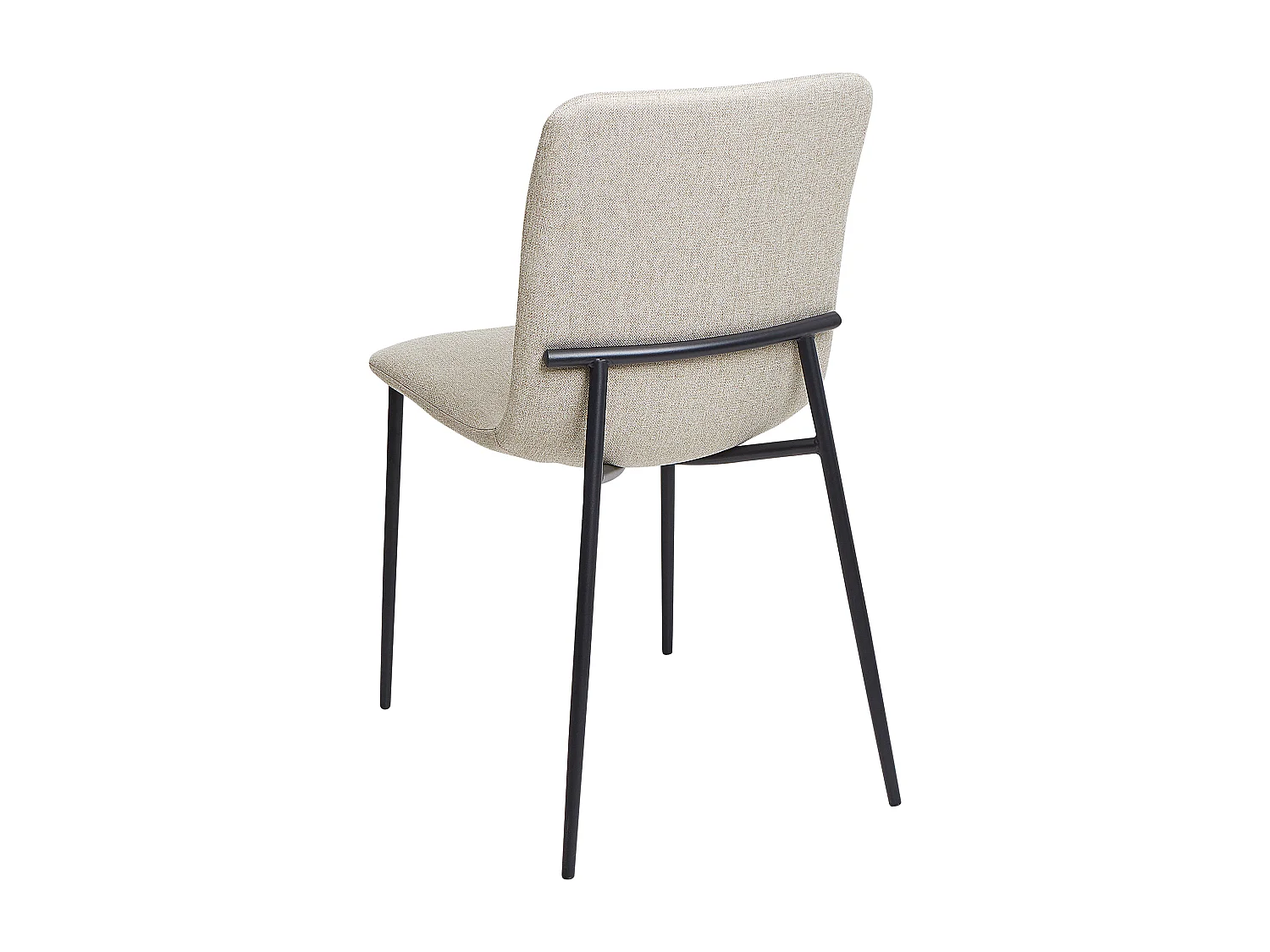 Lot de 4 chaises de salle à manger GLENDIVE Beige clair