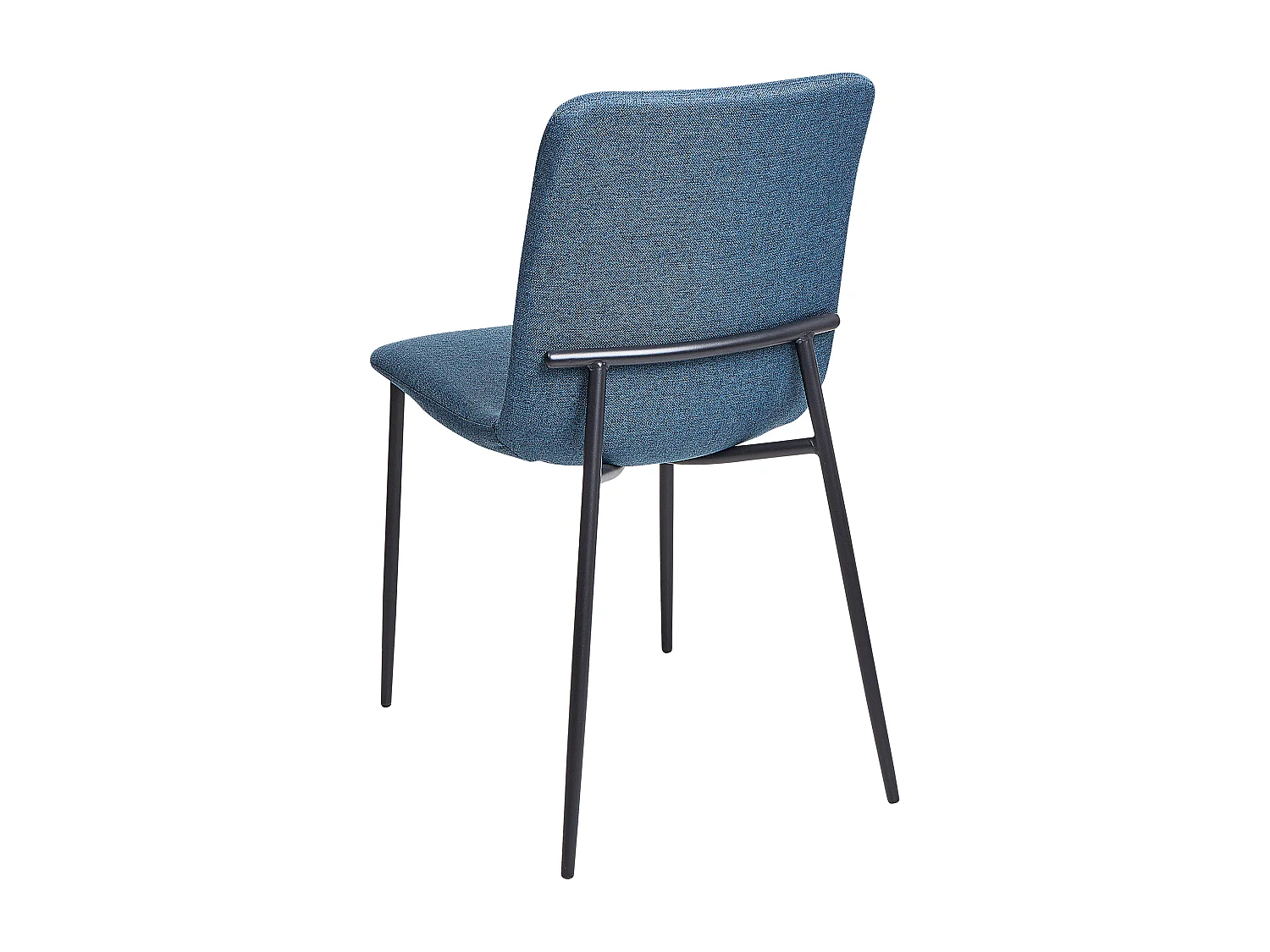 Set di 4 sedie da pranzo GLENDIVE Blu scuro