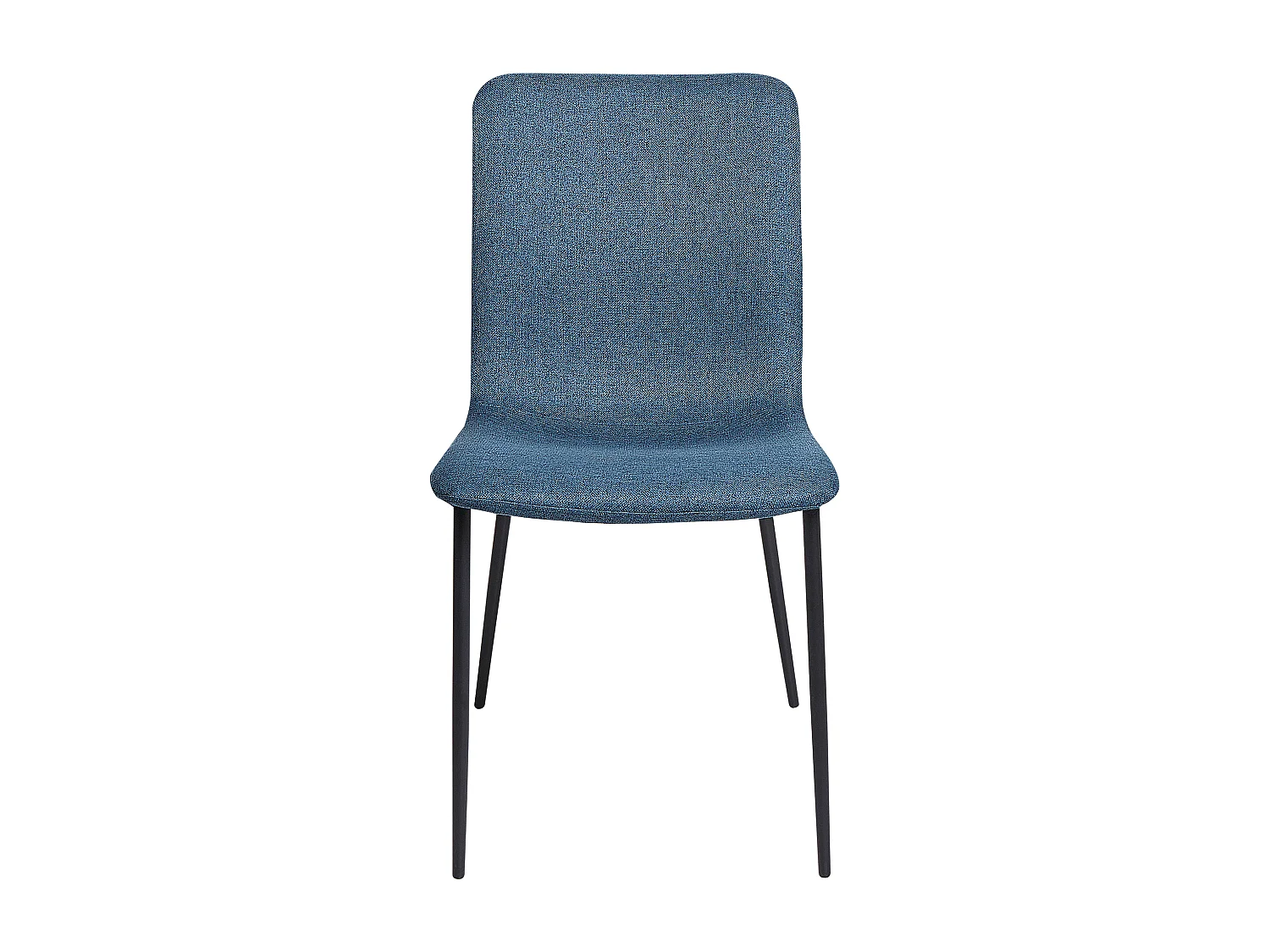 Lot de 4 chaises de salle à manger GLENDIVE Bleu foncé