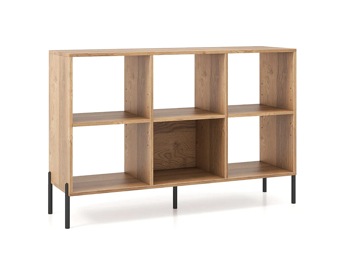 Libreria a 6 ripiani 120 x 35 x 79,5 cm
