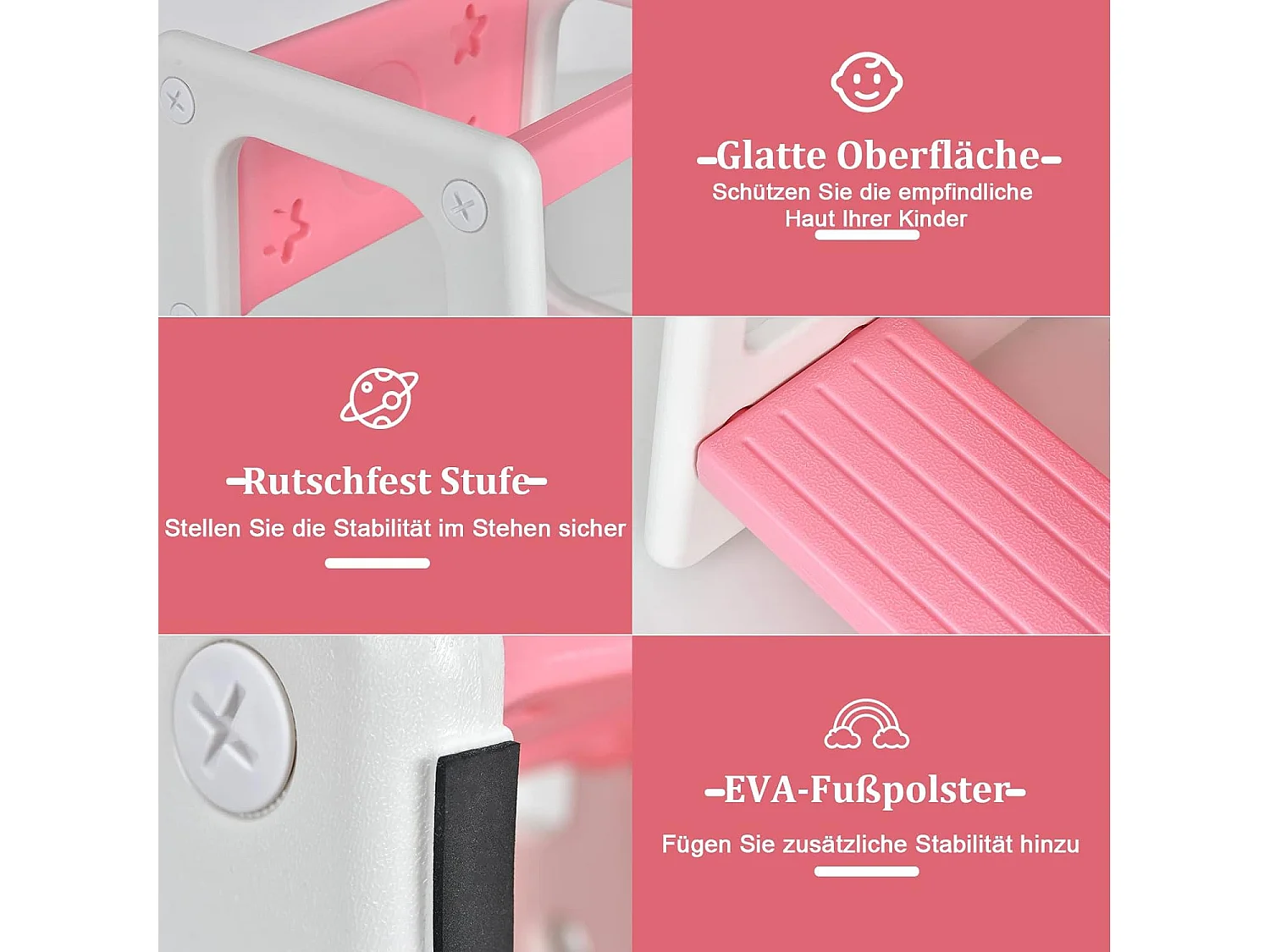 2 Stufen Lernturm Lerntower