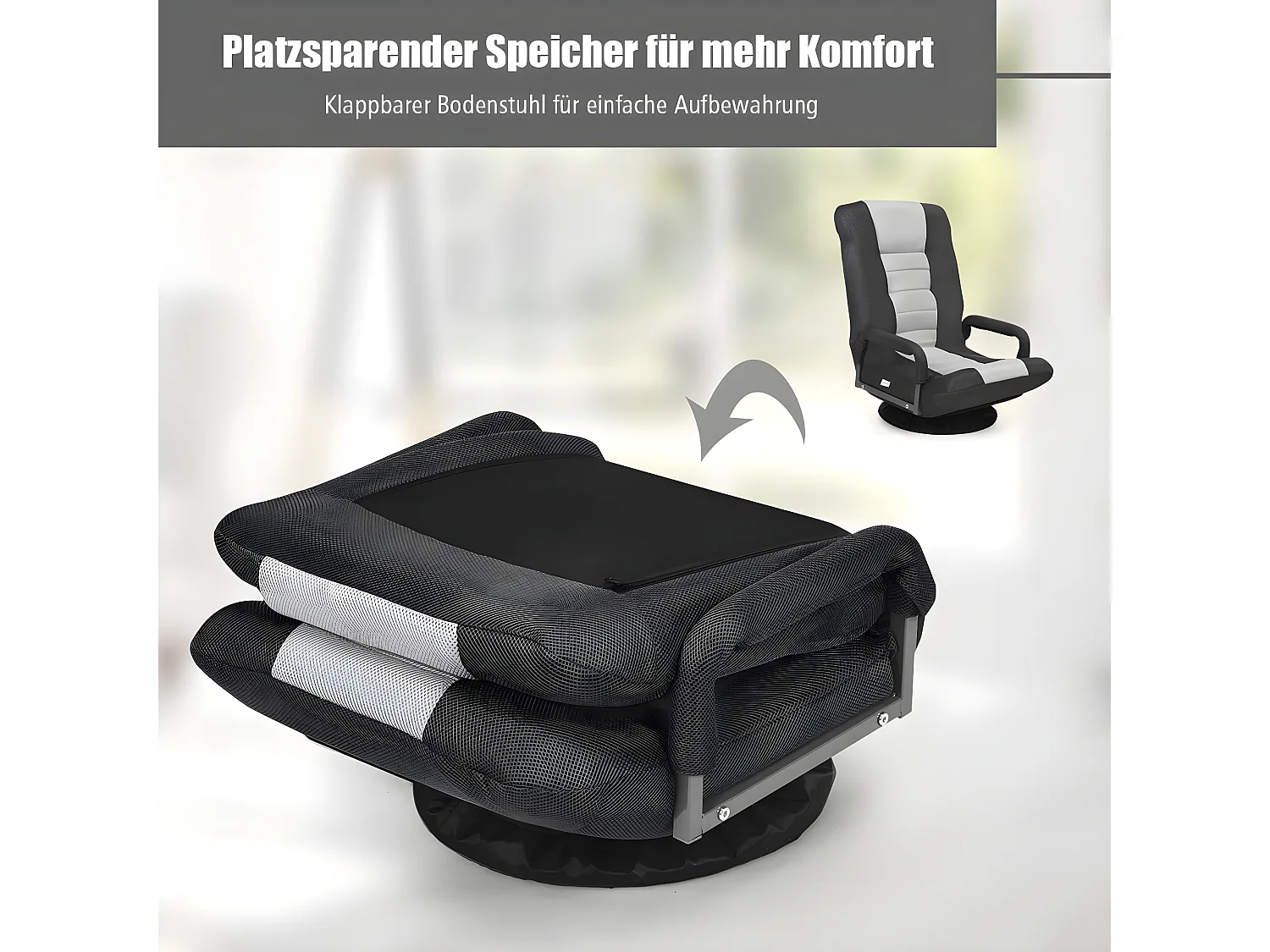 Bodenstuhl 360° drehbar