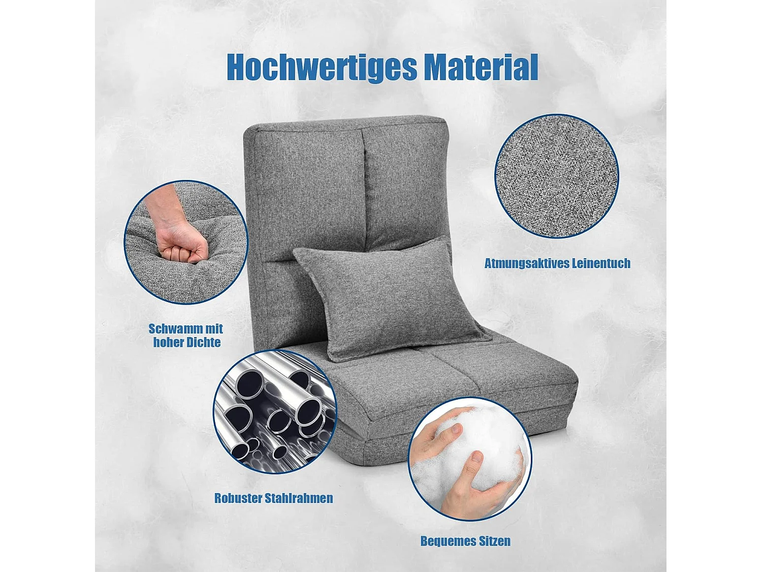 Bodenstuhl Bodensessel Bodenkissen TH32312