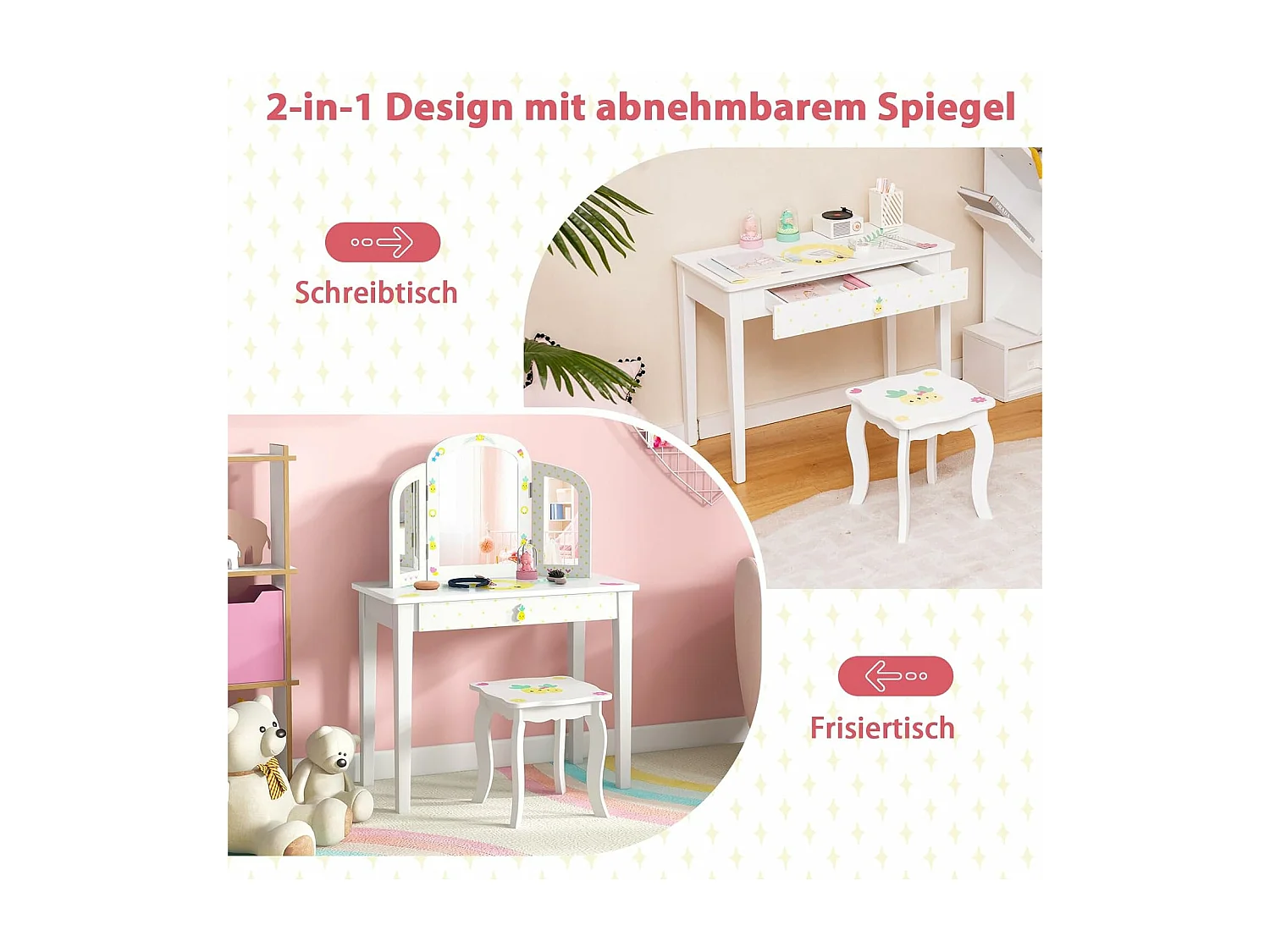 Kinder-Schminktisch TK32309QG-ITDE