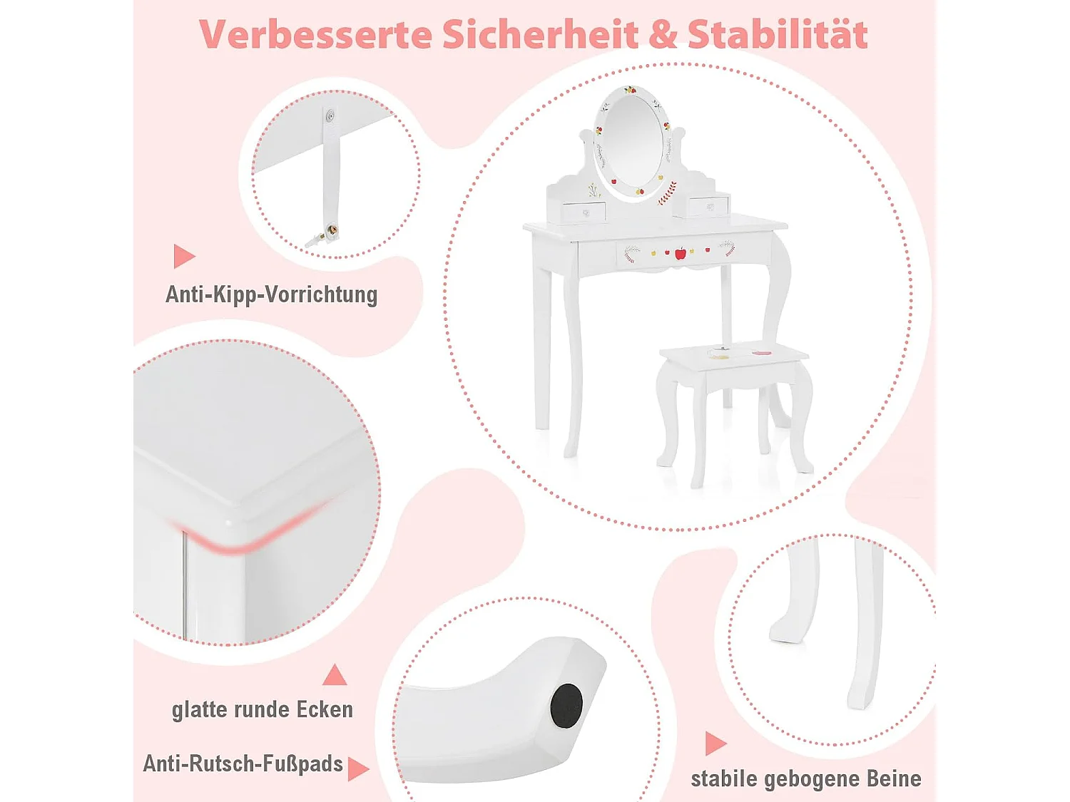 Kinder-Schminktisch TK32300QG-ITDE