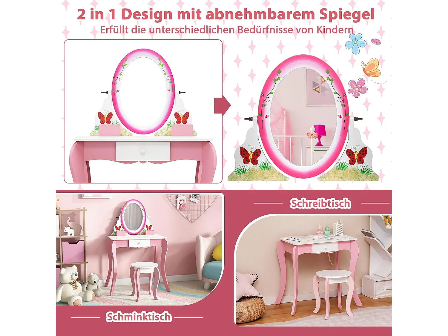 Kinder-Schminktisch TK32306ITDE