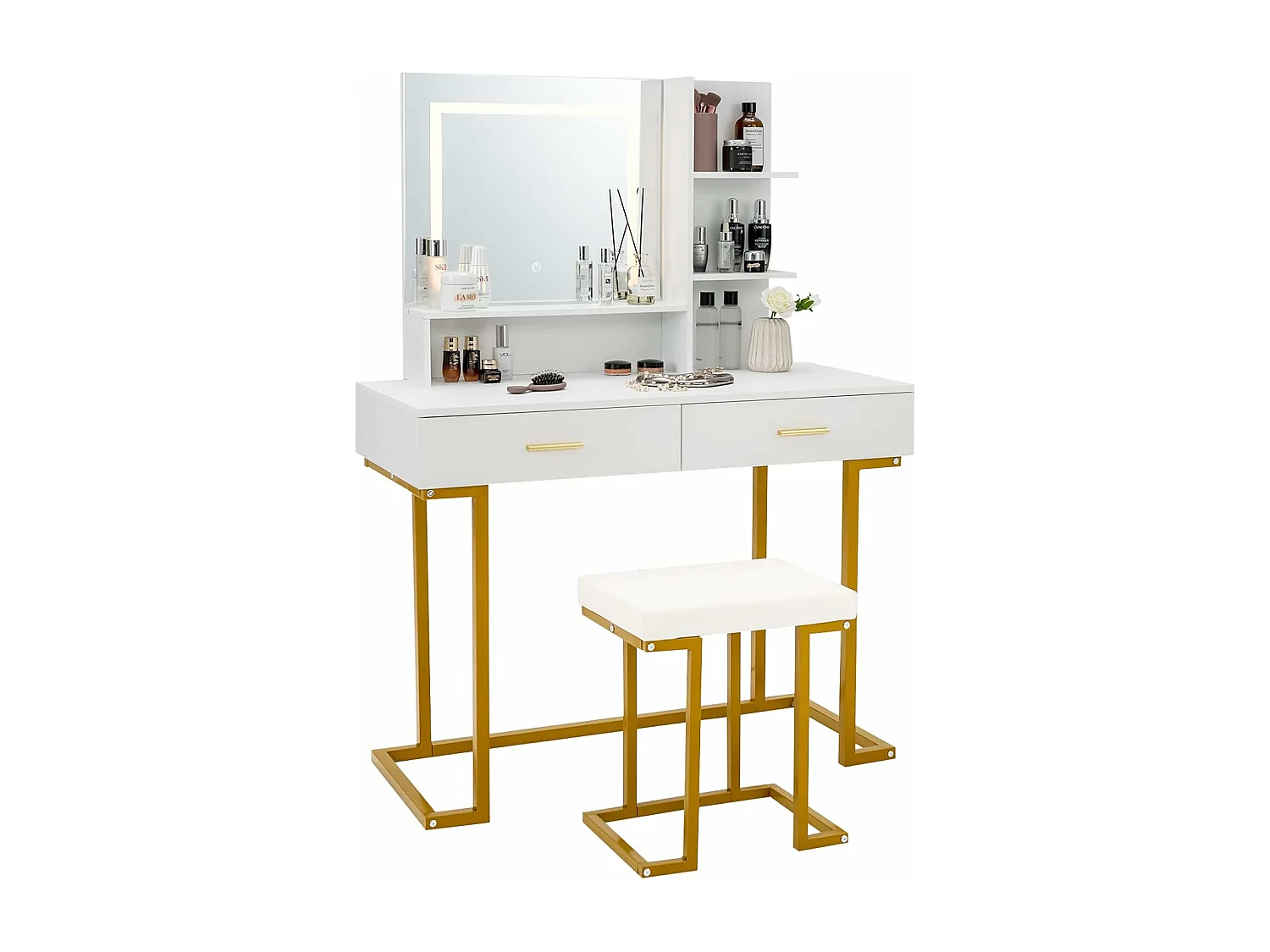 Schminktisch mit LED Beleuchtung